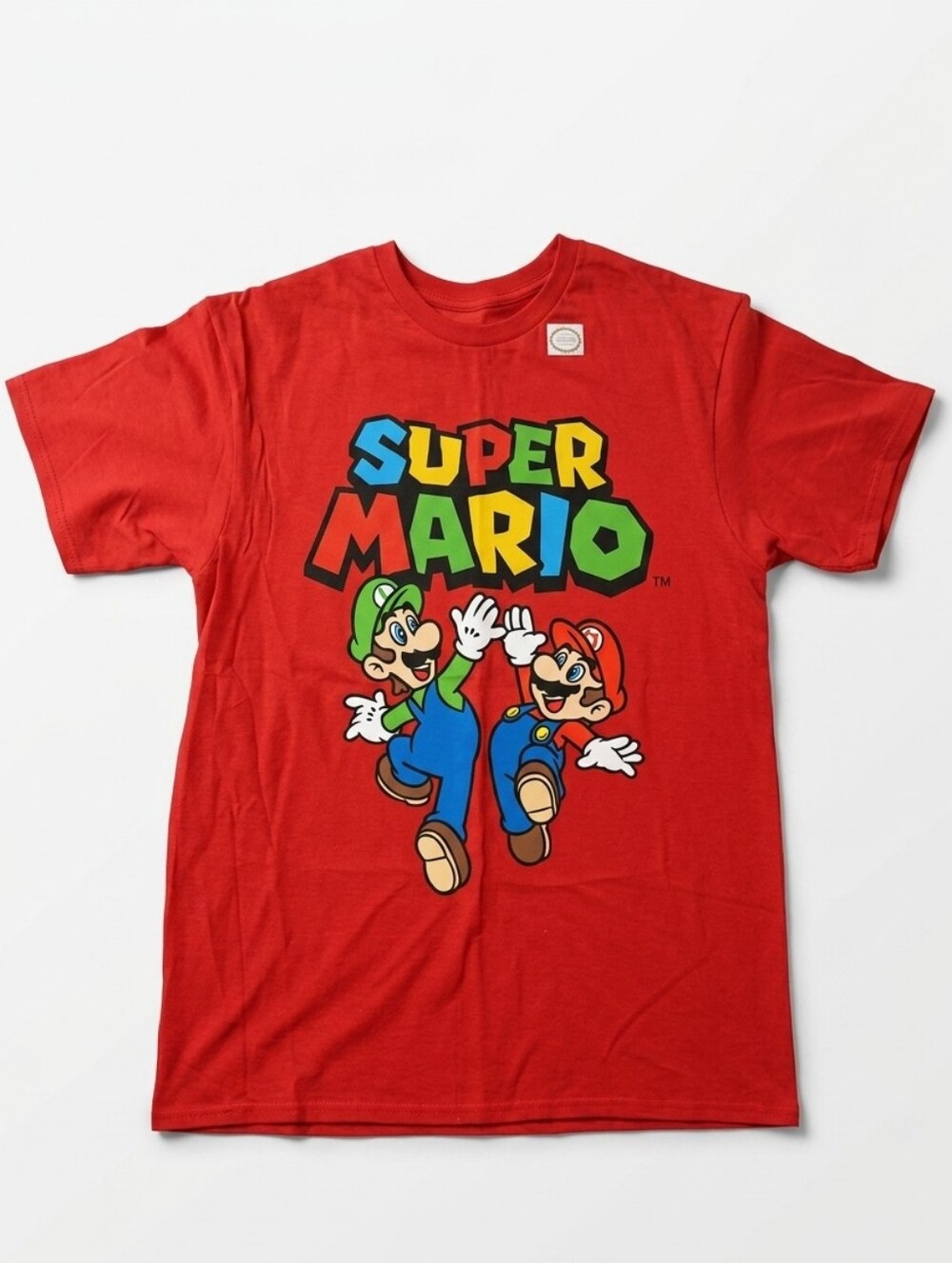 ​Official Nintendo Super Mario Bros Mario & Luigi Graphic Tee Size Large